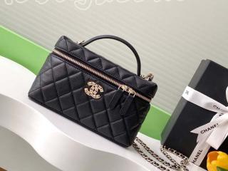 AP4531-1 シャネル バッグ コピー 25春夏新作 CHANEL ヴァニティバッグ グレインド カーフスキン レディース ショルダーバッグ 10色可選択
