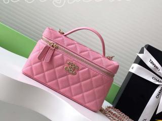 AP4531-5 シャネル バッグ コピー 25春夏新作 CHANEL ヴァニティバッグ グレインド カーフスキン レディース ショルダーバッグ 10色可選択