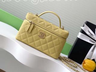 AP4531-8 シャネル バッグ スーパーコピー 25春夏新作 CHANEL ヴァニティバッグ グレインド カーフスキン レディース ショルダーバッグ 10色可選択