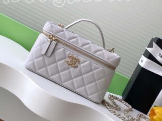 AP4531-9 シャネル バッグ コピー 25春夏新作 CHANEL ヴァニティバッグ グレインド カーフスキン レディース ショルダーバッグ 10色可選択