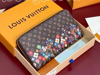 M14162 ルイヴィトン モノグラム 長財布 コピー 「LOUIS VUITTON」 25新作 LV × TM ジッピー･ウォレット レディース ラウンドファスナー財布
