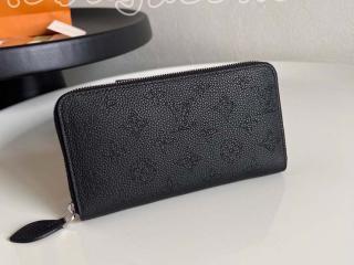M61867 ルイヴィトン マヒナ 財布 スーパーコピー 「LOUIS VUITTON」 ジッピー・ウォレット ヴィトン レディース 人気 長財布  ノワール