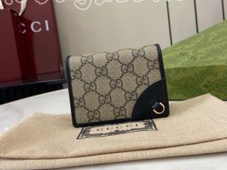 820692 FAD6L 9741 グッチ 財布 コピー 25新作 GUCCI 〔GGエンブレム〕ミニ ウォレット(コイン＆紙幣入れ付き） レディース 二つ折り財布