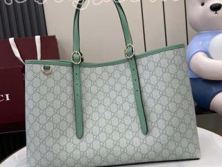 815213-green グッチ バッグ スーパーコピー 新作 GUCCI 〔GGエンブレム〕ラージ トートバッグ レディース ショルダーバッグ