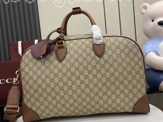 821148 FAEH7 9796 グッチ バッグ スーパーコピー GUCCI 25新作 〔GGエンブレム〕ミディアム ダッフルバッグ メンズ トラベルバッグ