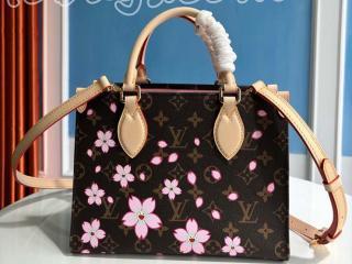 M13269 ルイヴィトン モノグラム バッグ スーパーコピー 「LOUIS VUITTON」 25新作 LV × TM オンザゴー PM レディース トートバッグ