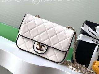AS5151-1 シャネル バッグ スーパーコピー CHANEL 25春夏 プレコレクション ミニ フラップ バッグ ラムスキン レディース ショルダーバッグ