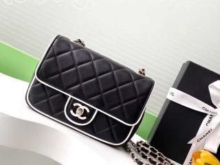 AS5151-2 シャネル バッグ コピー CHANEL 25春夏 プレコレクション ミニ フラップ バッグ ラムスキン レディース ショルダーバッグ