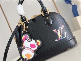 M13670 ルイヴィトン エピ バッグ スーパーコピー 「LOUIS VUITTON」 25新作 LV × TM アルマ BB レディース ショルダーバッグ ブラック