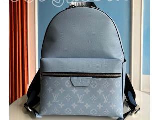 M14072 ルイヴィトン モノグラム バッグ コピー 「LOUIS VUITTON」 25新作 ディスカバリー･バックパック PM メンズバッグ スカイブルー