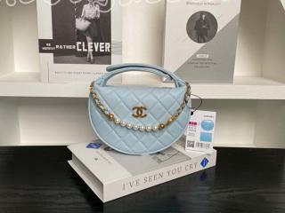 AP4584-4 シャネル バッグ コピー 25春夏 CHANEL ポーチ グレインド カーフスキン & コスチューム パール レディース ショルダーバッグ 5色可選択