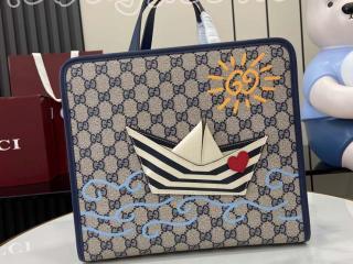 814043 FAD5O 8044 グッチ バッグ スーパーコピー GUCCI 25新作 〔チルドレンズ〕GG プリント レディース トートバッグ