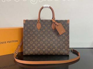 M14235 ルイヴィトン モノグラム バッグ コピー 「LOUIS VUITTON」 25新作 オンザゴー･オーガナイザー レディース トートバッグ