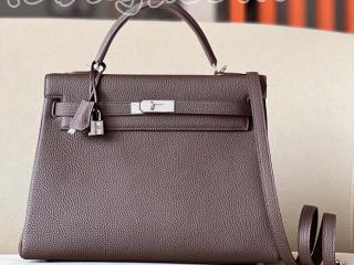 エルメス バッグ コピー HERMES ケリー Togo ハンドバッグ レディース ショルダーバッグ シルバー金具