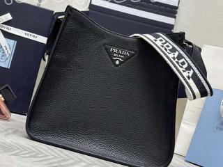 1BC073-2 プラダ バッグ コピー 25新作 PRADA レザーホーボーバッグ レディース ショルダーバッグ 3色可選択