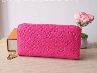 M13618 ルイヴィトン モノグラム･アンプラント 長財布 コピー 「LOUIS VUITTON」 25新作 LV × TM ジッピー･ウォレット ラウンドファスナー財布 カワイイピンク