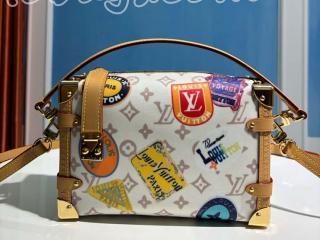 M14606 ルイヴィトン モノグラム バッグ スーパーコピー 「LOUIS VUITTON」 25新作 サイドトランク MM レディース ショルダーバッグ