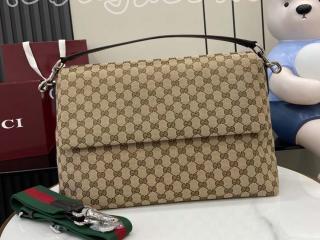 821616 FAEHA 9794 グッチ バッグ コピー 25新作 GUCCI GGキャンバス ラージ クロスボディバッグ レディース ショルダーバッグ
