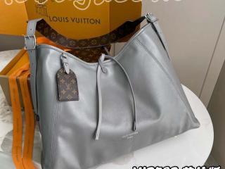 M12583 ルイヴィトン バッグ コピー 「LOUIS VUITTON」  25新作 キャリーオール･バイブ MM レディース ショルダーバッグ トリアノングレー