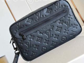 M14910 ルイヴィトン モノグラム･シャドウ バッグ スーパーコピー 「LOUIS VUITTON」 25新作 ポシェット･カサイ メンズ クラッチバッグ
