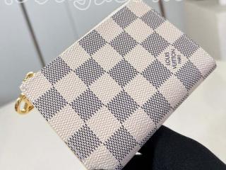 N00133 ルイヴィトン ダミエ・アズール 財布 スーパーコピー 「LOUIS VUITTON」 25新作 ポルトフォイユ・リサ レディース 二つ折り財布