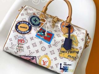 M14587 ルイヴィトン モノグラム バッグ コピー 「LOUIS VUITTON」 25新作 スピーディ･バンドリエール 30 ソフト レディース ショルダーバッグ