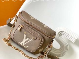 M83219 ルイヴィトン モノグラム･アンプラント バッグ スーパーコピー 「LOUIS VUITTON」 25新作 ミニ バムバッグ レディース ショルダーバッグ