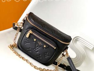 M46917 ルイヴィトン モノグラム･アンプラント バッグ コピー 「LOUIS VUITTON」 25新作 ミニ バムバッグ レディース ショルダーバッグ