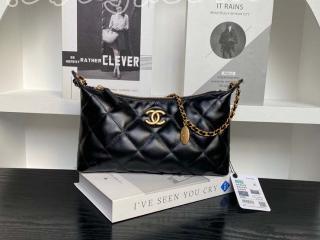 AS5528-1 シャネル バッグ コピー 25新作 CHANEL ホーボー バッグ ラムスキン レディース ショルダーバッグ 4色可選択