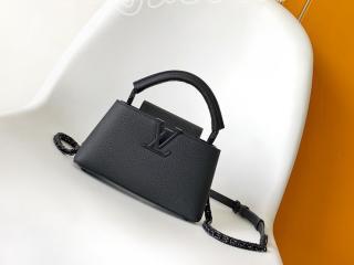 M23955 ルイヴィトン バッグ コピー 「LOUIS VUITTON」 25新作 カプシーヌ EW MINI ハンドバッグ レディース ショルダーバッグ