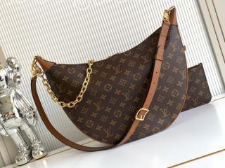 M46311 ルイヴィトン モノグラム バッグ スーパーコピー 「LOUIS VUITTON」 25新作 ループ･ホーボー レディース ショルダーバッグ