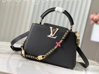 M23950 ルイヴィトン バッグ スーパーコピー 「LOUIS VUITTON」 25新作 カプシーヌ BB ハンドバッグ レディース ショルダーバッグ