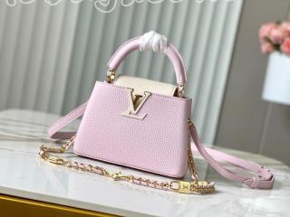 M23951 ルイヴィトン バッグ スーパーコピー 「LOUIS VUITTON」 25新作 カプシーヌ Mini ハンドバッグ レディース ショルダーバッグ