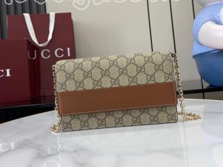 838151 AAEV2 2751 グッチ バッグ スーパーコピー GUCCI 25新作 〔GGエンブレム〕チェーンウォレット レディース ショルダーバッグ