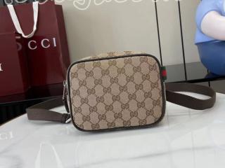 834268 FAEON 9750 グッチ バッグ コピー 25新作 GUCCI GGキャンバス ミニバッグ メンズ ショルダーバッグ