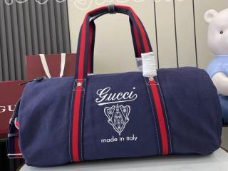 816866 FAD78 4044 グッチ バッグ スーパーコピー 25新作 GUCCI プリント キャンバス ラージ ダッフルバッグ メンズ ショルダーバッグ
