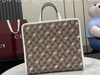 605614 HAALP 9741 グッチ バッグ コピー 25新作 GUCCI 〔チルドレンズ〕GG プリント トートバッグ レディースバッグ