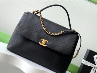 AS5543-B20111-94305 シャネル バッグ コピー 25年春夏 CHANEL マキシ トップハンドル フラップ バッグ レディース ショルダーバッグ