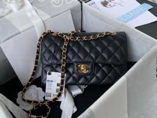A01113-3 シャネル バッグ スーパーコピー CHANEL クラシック スモール ハンドバッグ グレインド カーフスキン ショルダーバッグ シルバー/ゴールド金具 可選択