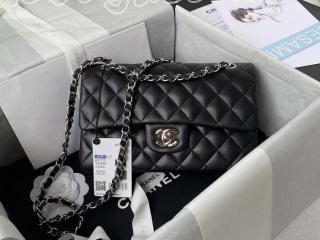 A01113-4 シャネル バッグ コピー CHANEL クラシック スモール ハンドバッグ ラムスキン ショルダーバッグ シルバー/ゴールド金具 可選択