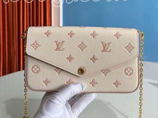 M14968 ルイヴィトン モノグラム･パターン バッグ コピー 「LOUIS VUITTON」 25新作 ポシェット･フェリシー レディース ショルダーバッグ