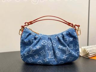 M13571 ルイヴィトン モノグラム･デニム バッグ スーパーコピー 「LOUIS VUITTON」 25新作 ポシェット･バレー レディース ハンドバッグ