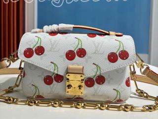 M14231 ルイヴィトン モノグラム･チェリー バッグ コピー 「LOUIS VUITTON」 25新作 LV × TM ポシェット・メティス EW レディース ショルダーバッグ