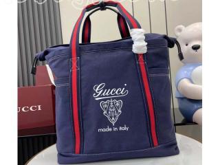 816863 FAD78 4044 グッチ バッグ コピー 25新作 GUCCI プリント キャンバス ラージ トートバッグ ダークブラウン