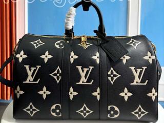 M46670 ルイヴィトン モノグラム･アンプラント バッグ スーパーコピー ｢LOUIS VUITTON｣ 25新作 キーポル･バンドリエール 45 ボストンバッグ