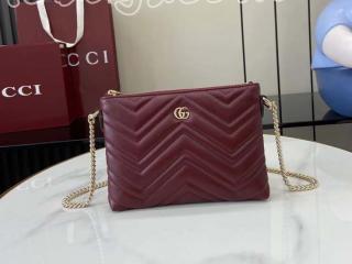 837742 AAET8 6207 グッチ バッグ スーパーコピー 25新作 GUCCI 〔GGマーモント〕チェーンポシェット レディース ショルダーバッグ