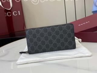 821207 FAD6M 1000 グッチ 長財布 スーパーコピー GUCCI 25新作 〔GGエンブレム〕ジップアラウンドウォレット ラウンドファスナー財布