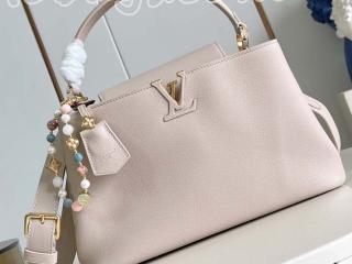 M12929 ルイヴィトン バッグ コピー ｢LOUIS VUITTON｣ 25新作 カプシーヌ MM レディース ショルダーバッグ 3色可選択
