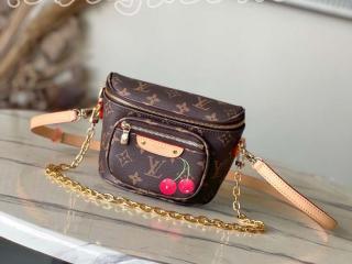 M13449 ルイヴィトン モノグラム バッグ コピー ｢LOUIS VUITTON｣ 25新作 LV × TM ミニ バムバッグ レディース ショルダーバッグ