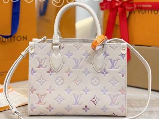 M25770 ルイヴィトン モノグラム・アンプラント バッグ スーパーコピー 「LOUIS VUITTON」 25新作 オンザゴー PM レディース トートバッグ